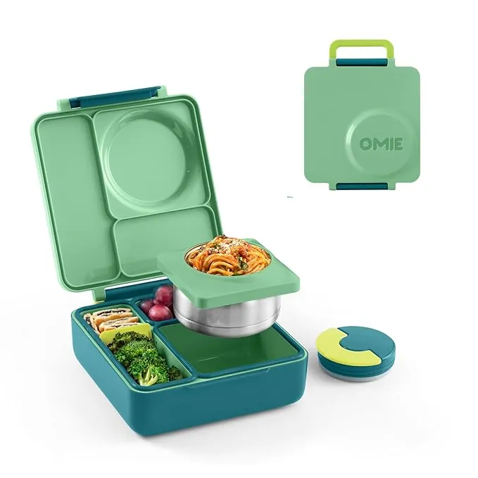 A vibrant Green Bento Box product shot on a clean white background showing the fresh mint green finish
